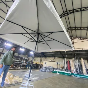 3x3 Cafe Şemsiye Ekonomik Üreticiden 9m2